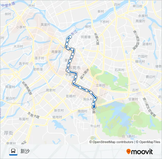 公交31路的线路图