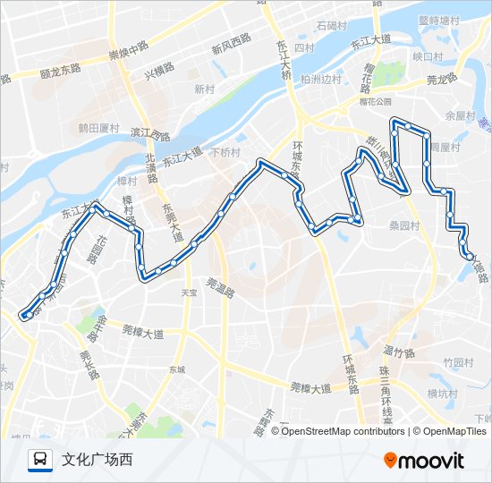 33路 bus Line Map