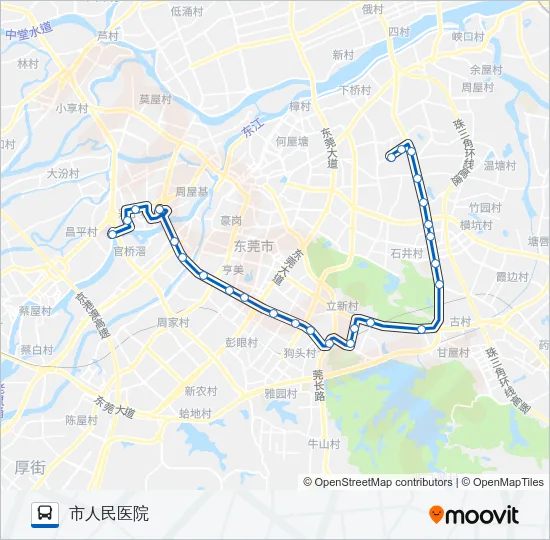 35路 Bus Line Map