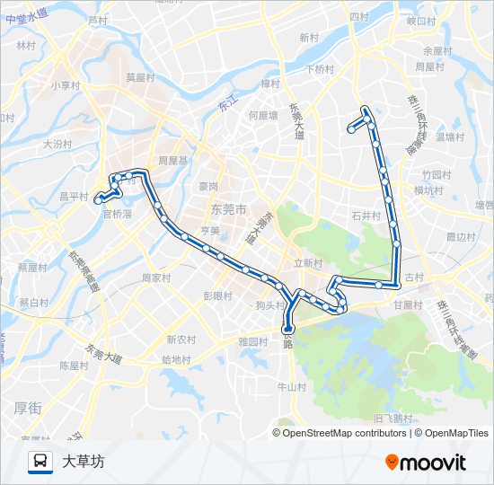 35路 bus Line Map