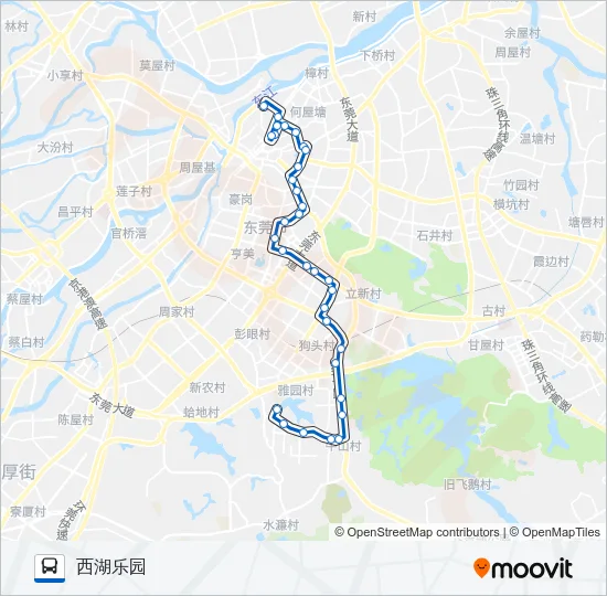 36路 Bus Line Map