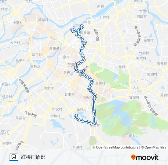36路 Bus Line Map