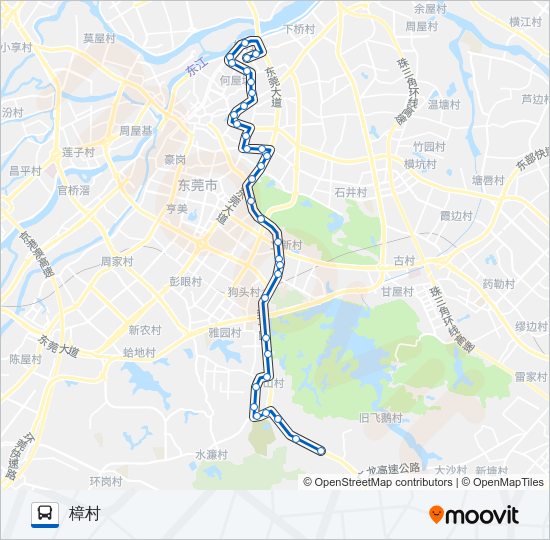 公交37路的线路图
