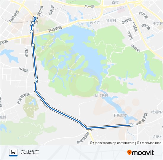 40路 bus Line Map