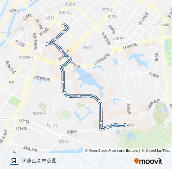 42路 bus Line Map
