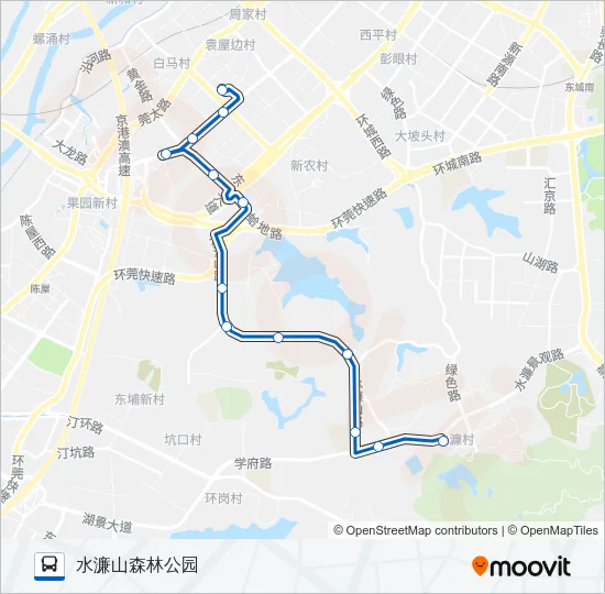 42路 Bus Line Map