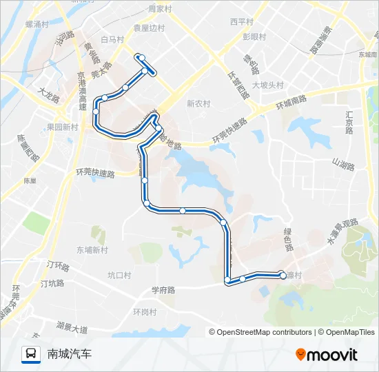 42路 Bus Line Map