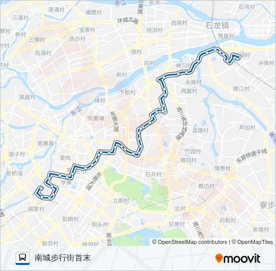 47路 Bus Line Map