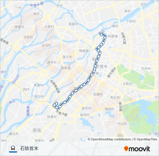 48路 Bus Line Map