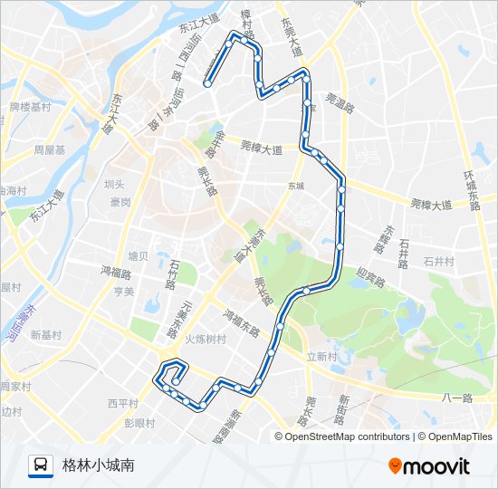 51路 bus Line Map
