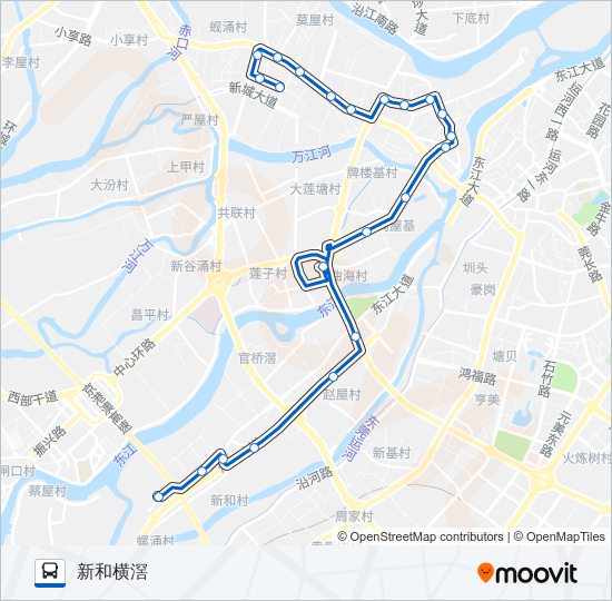 53路 bus Line Map