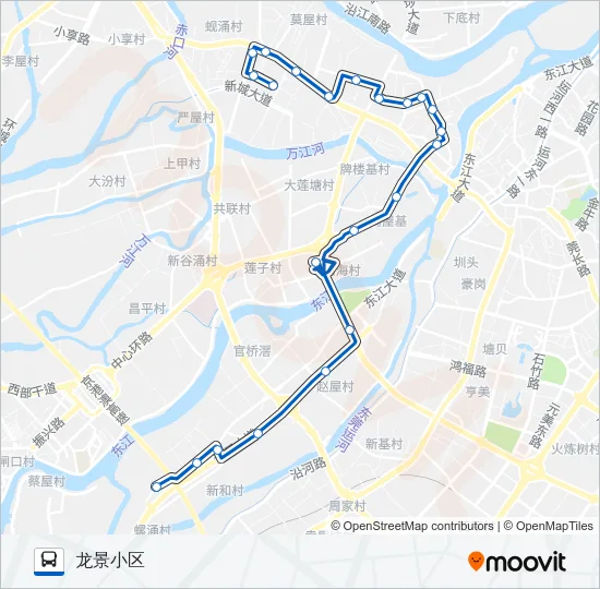53路 Bus Line Map
