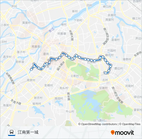 59路 Bus Line Map