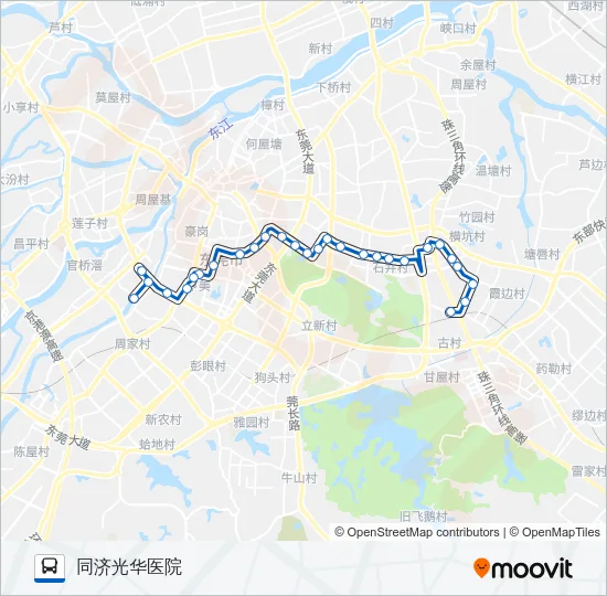 59路 Bus Line Map