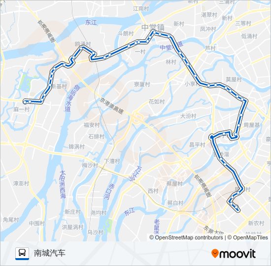 67路 bus Line Map