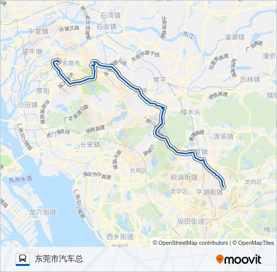 81路 bus Line Map