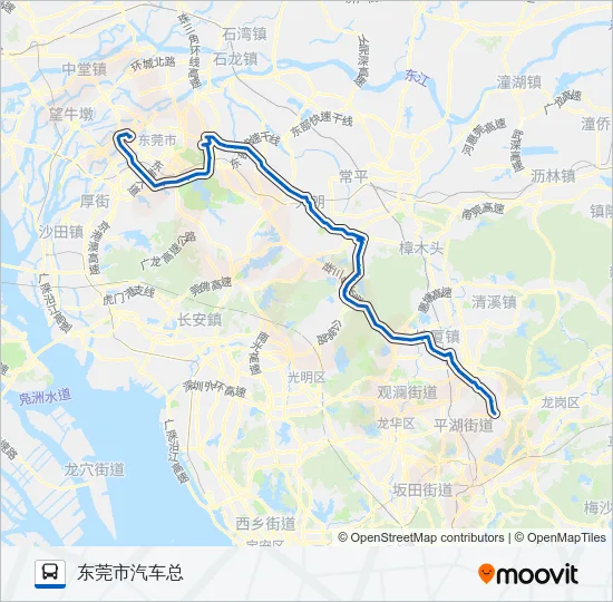 81路 Bus Line Map