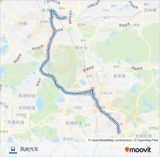 82路 Bus Line Map