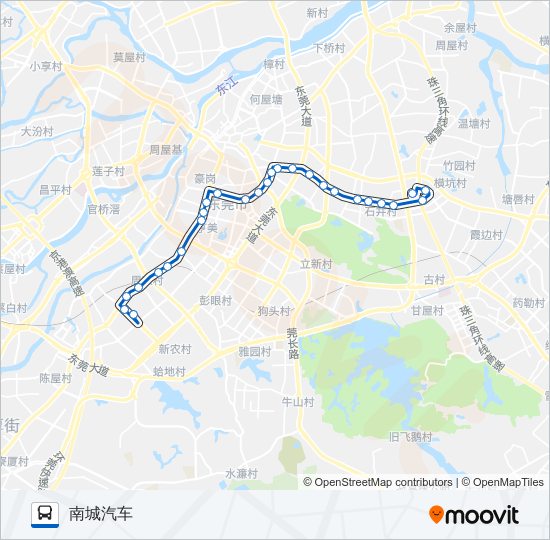 C1路 bus Line Map