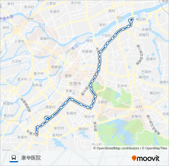 K4路 Bus Line Map