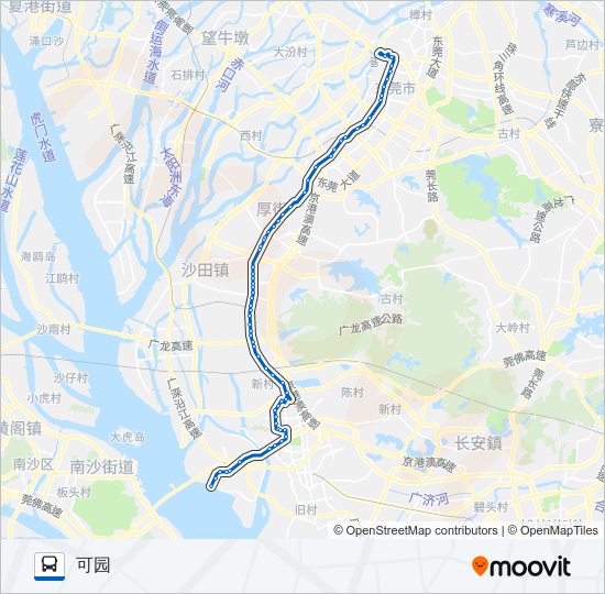 L1路 bus Line Map