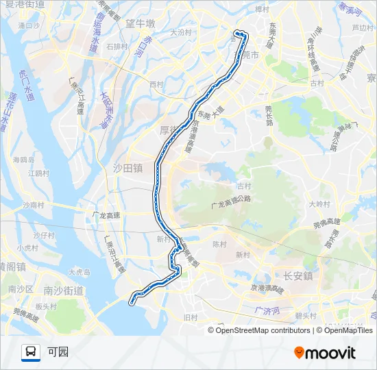 L1路 Bus Line Map