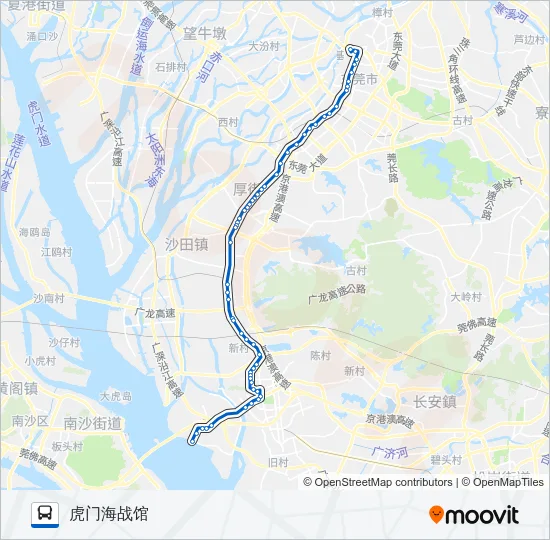 L1路 Bus Line Map