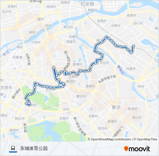 L6路 bus Line Map