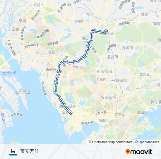 长7路 Bus Line Map