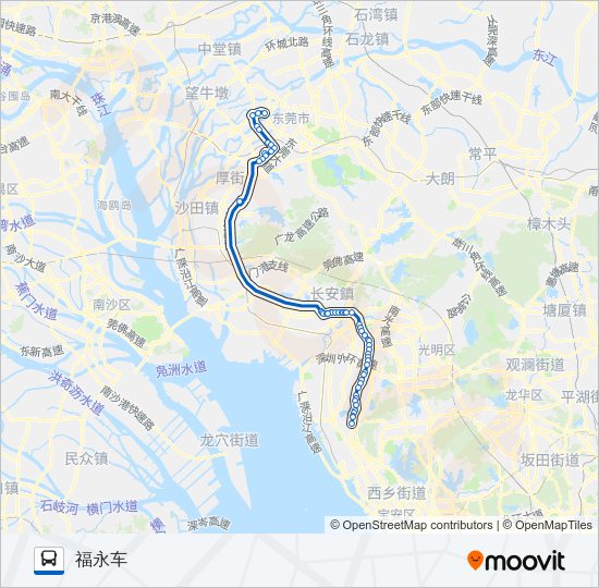 公交长9路的线路图