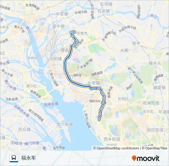 长9路 Bus Line Map