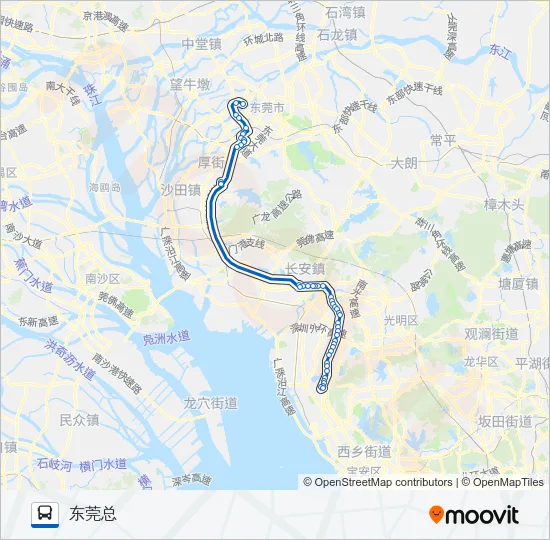 长9路 Bus Line Map