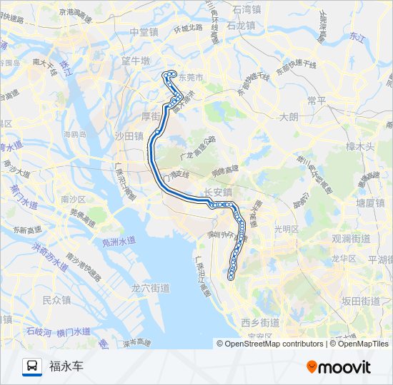 长9路 bus Line Map