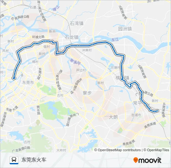 108路 Bus Line Map