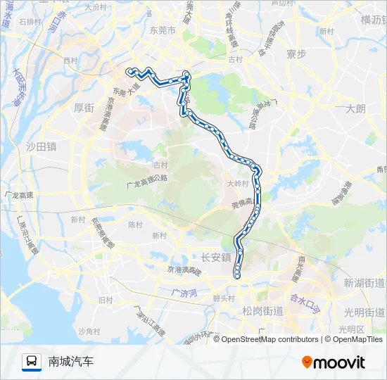 131路 Bus Line Map