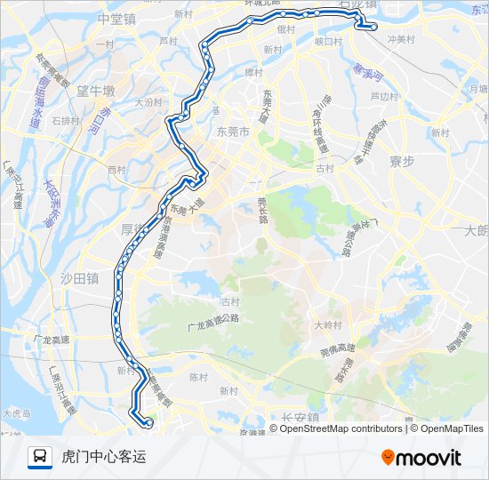 219路 bus Line Map