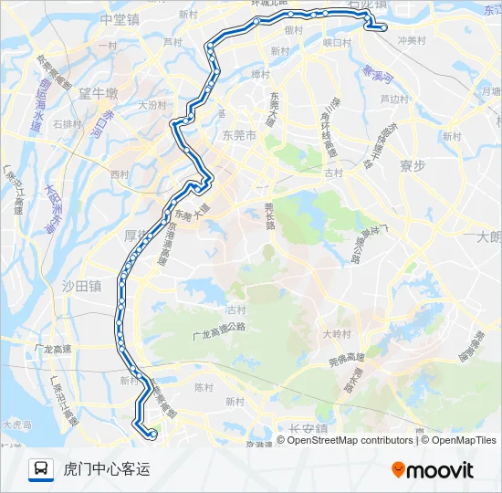 219路 Bus Line Map