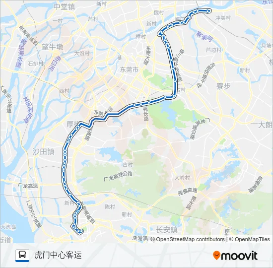 222路 Bus Line Map