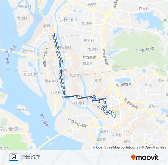 223路 bus Line Map