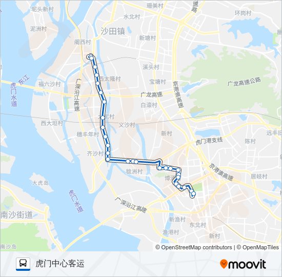 223路 bus Line Map