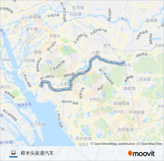 301路 bus Line Map