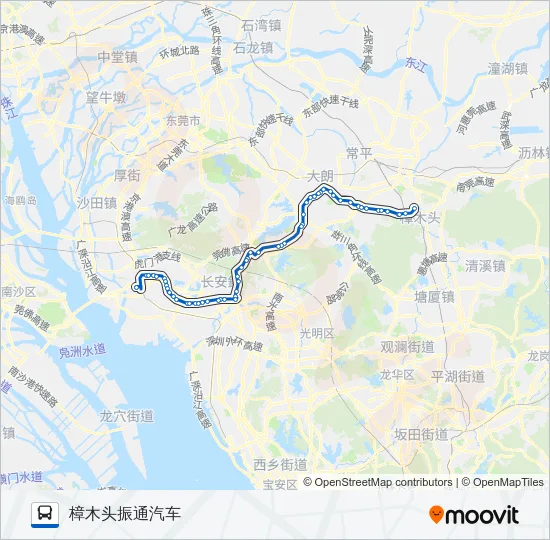 301路 Bus Line Map