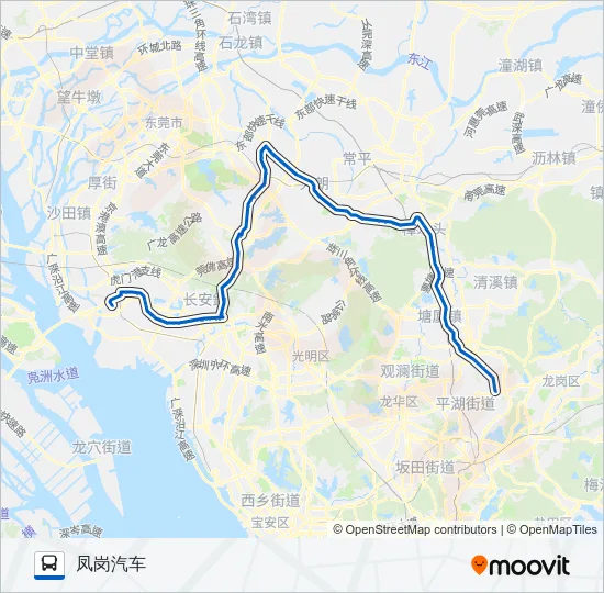 302路 Bus Line Map