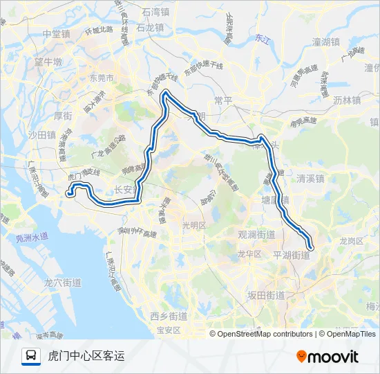 302路 Bus Line Map