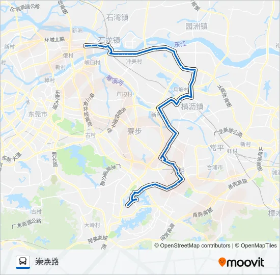 321路 Bus Line Map