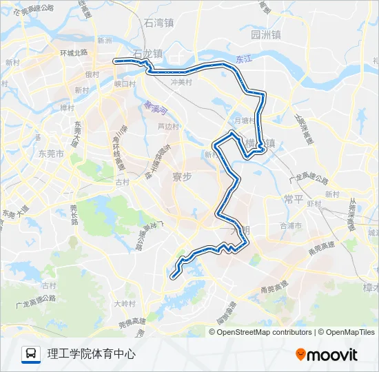 321路 Bus Line Map