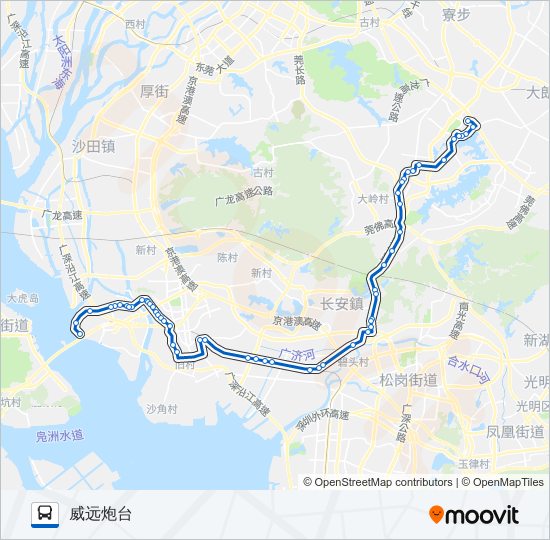 323路 bus Line Map