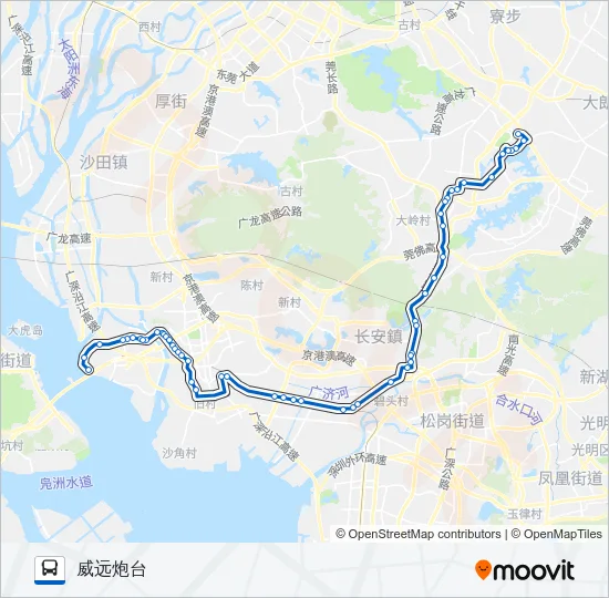 323路 Bus Line Map
