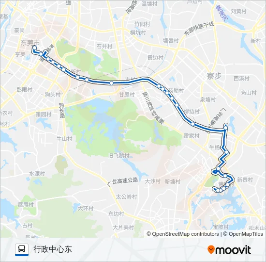 328路 Bus Line Map