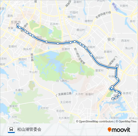 328路 Bus Line Map